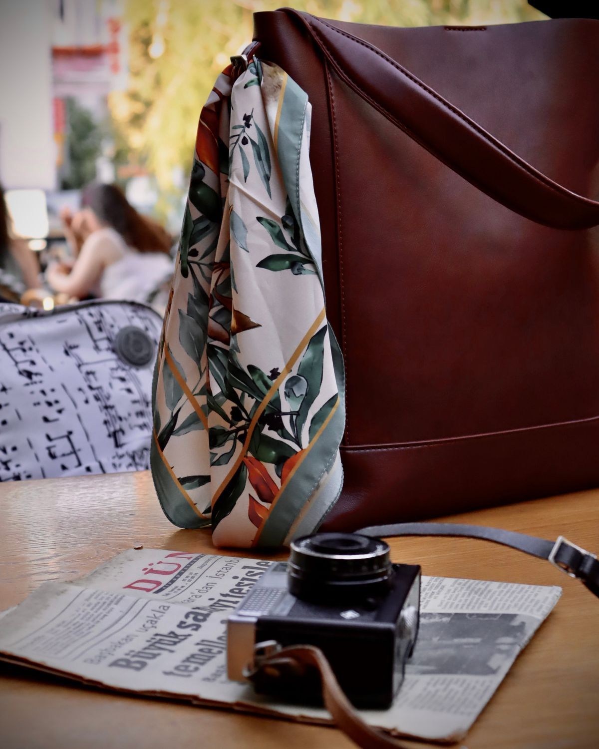 Leather Day Bag