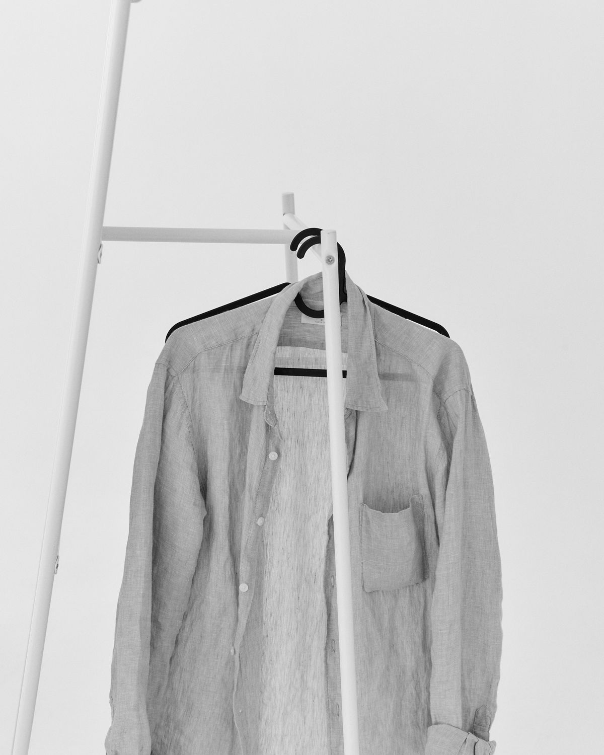 Poplin Shirt, Grey
