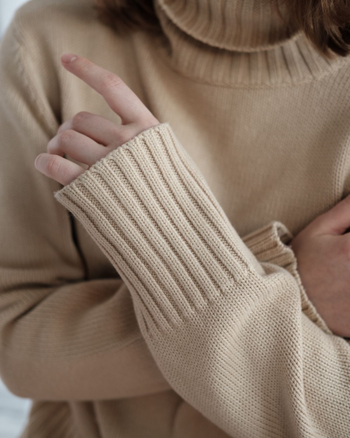 Crew Jumper, Oat