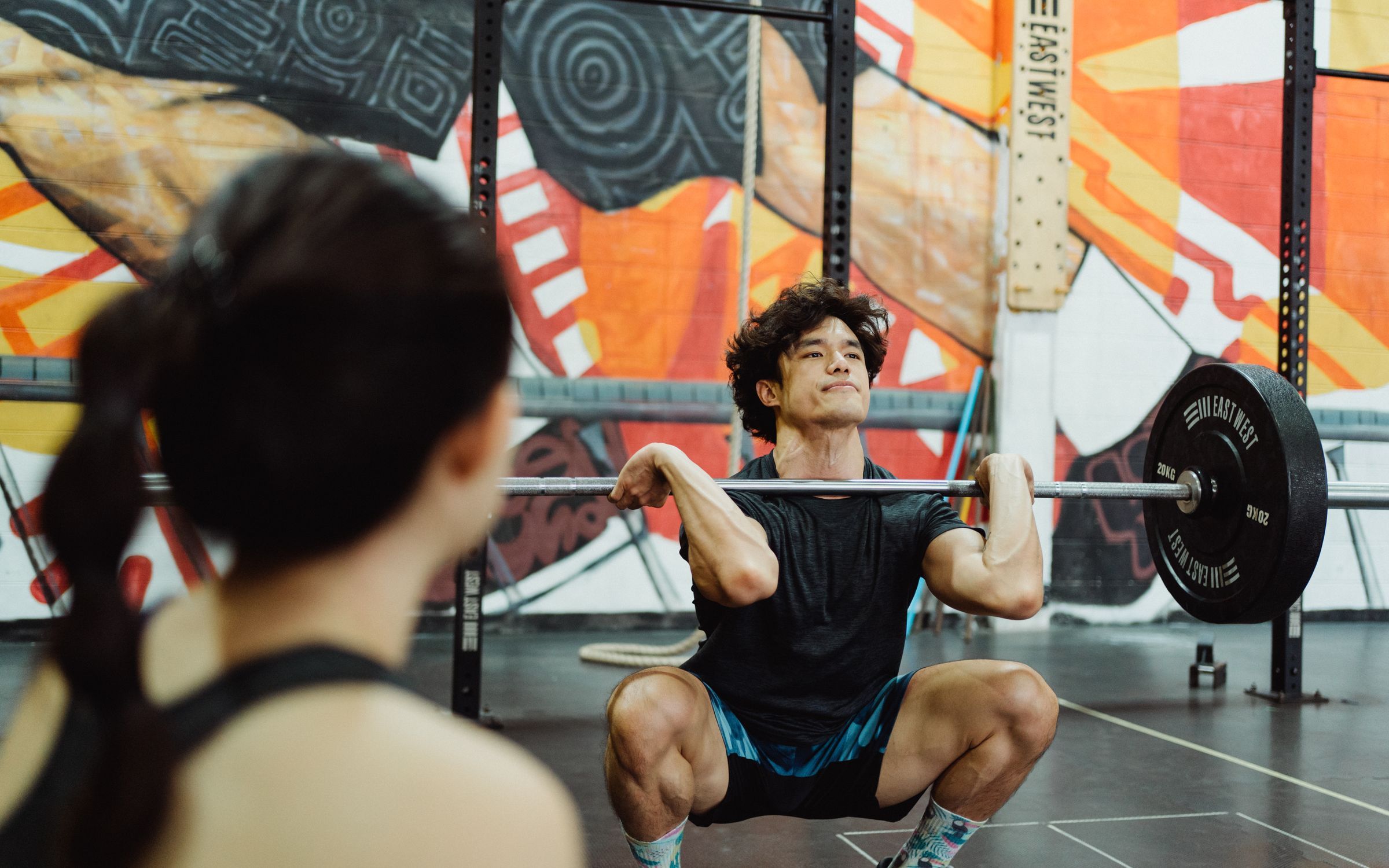 Training in a gym
