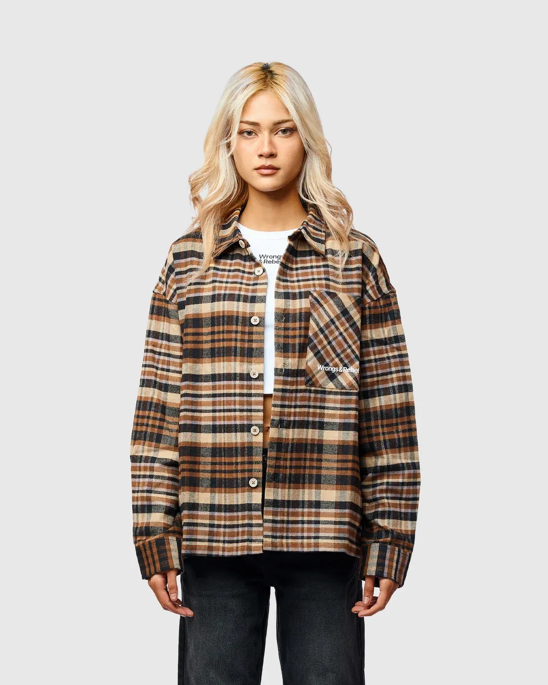 W&R Timber Boxy Check Shirt - view 4