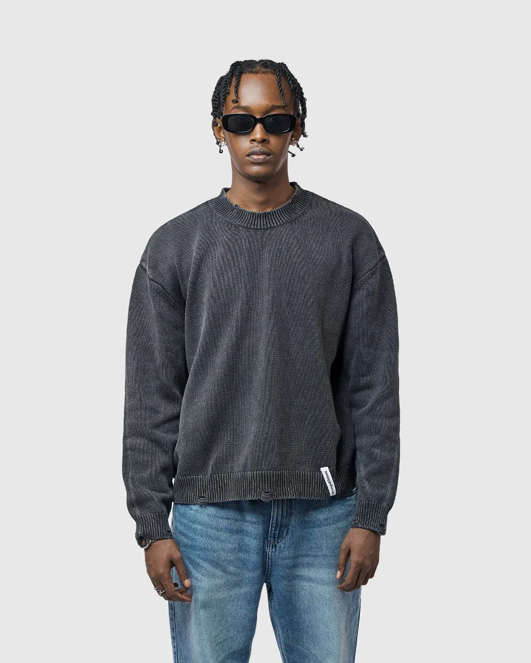 W&R Aged Black Sweater - view 3