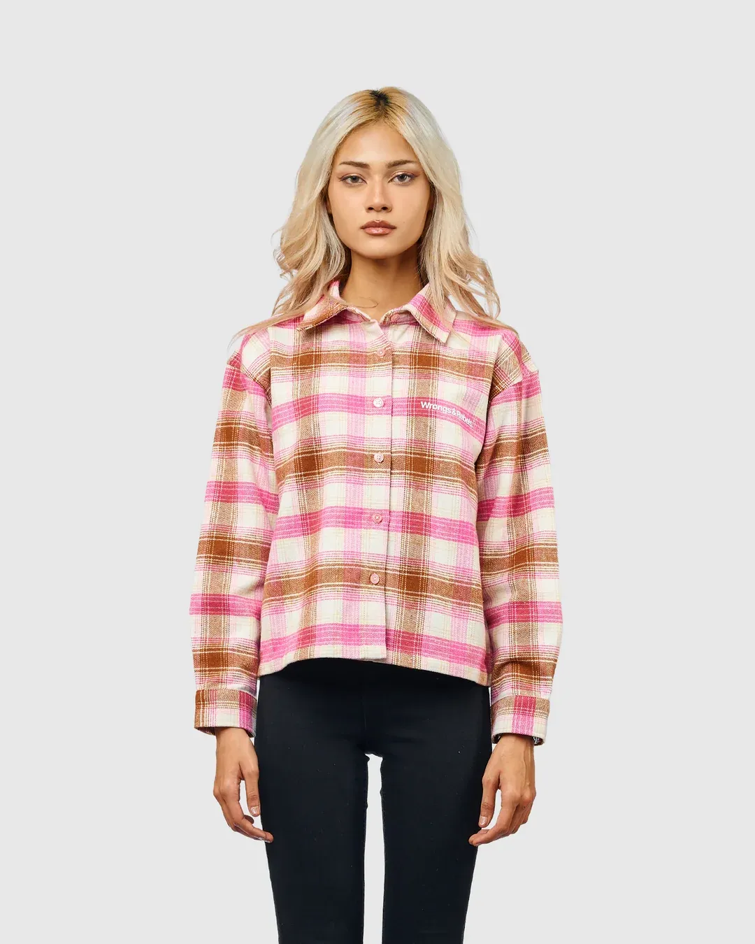W&R Blush Check Shirt (Women) - view 3