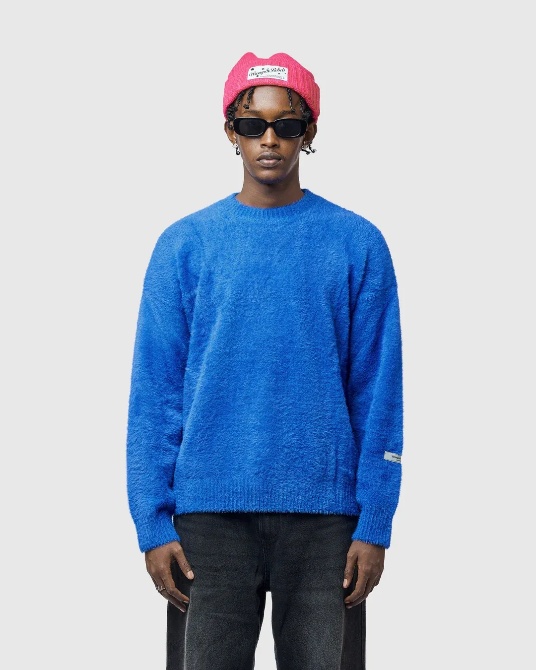 W&R Blue Cat Feather Sweater - view 3