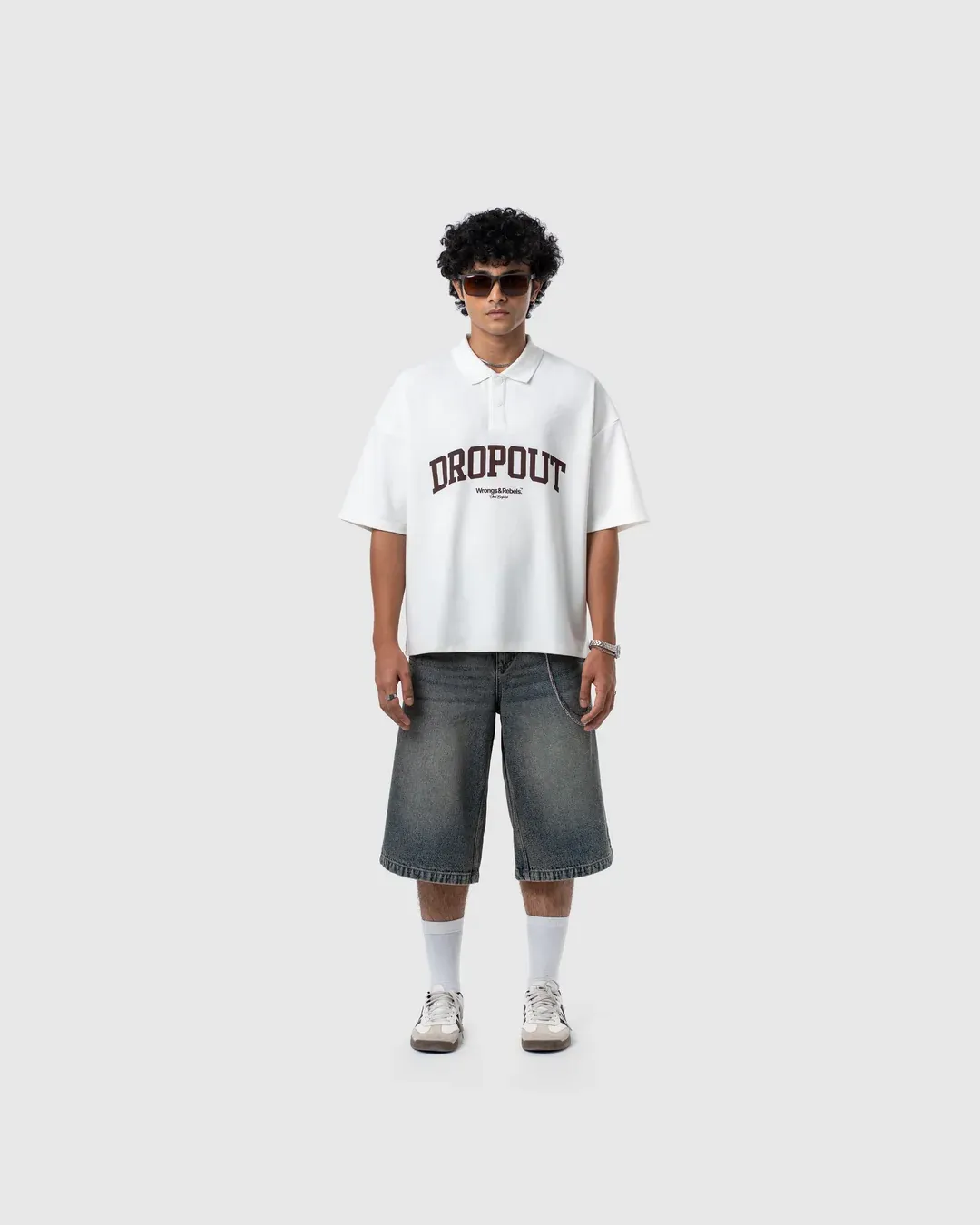 W&R Off-White Boxy Polo - view 3