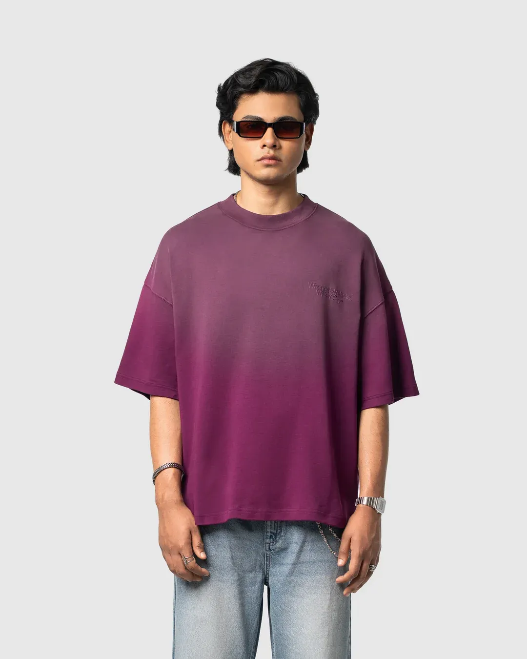 W&R Light Wash Crimson T-shirt - view 3