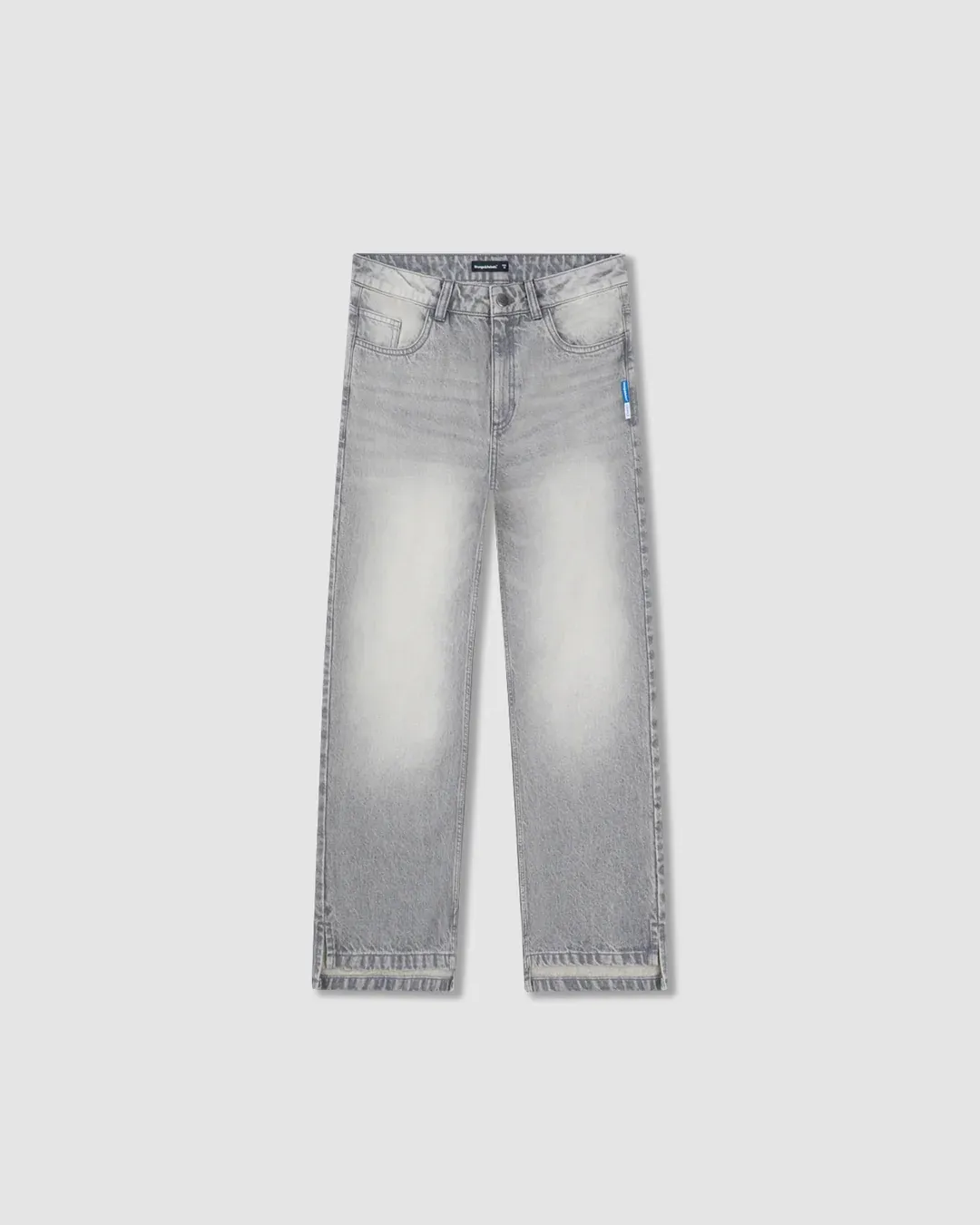 W&R Gray Straight Fit Pants