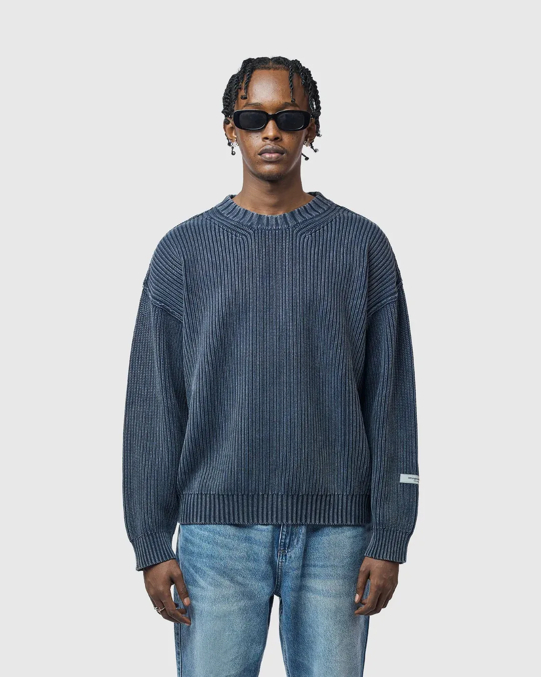 W&R Vintage Blue Sweater - view 3