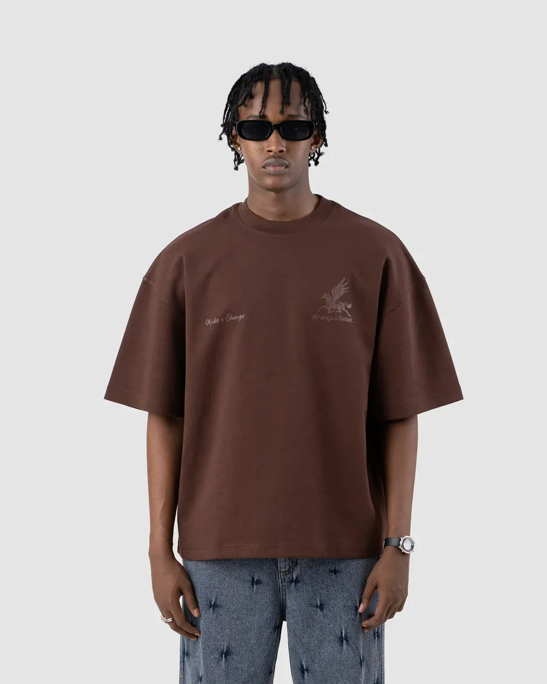 W&R Coffee Bean Boxy T-Shirt - view 3