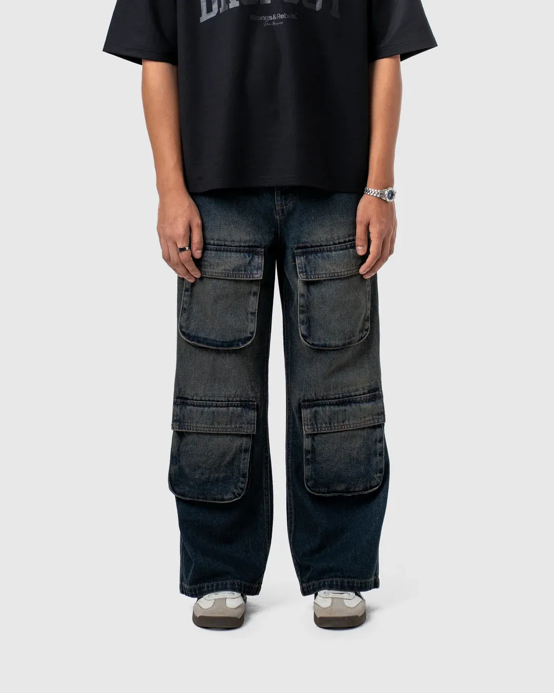 W&R Raw Denim Cargo - view 3
