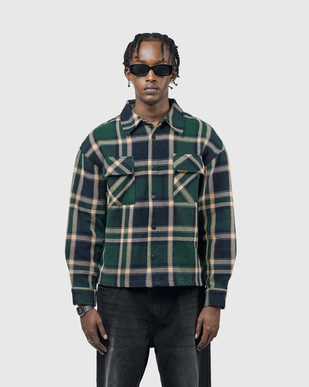 W&R Abyss Check Shacket - view 3