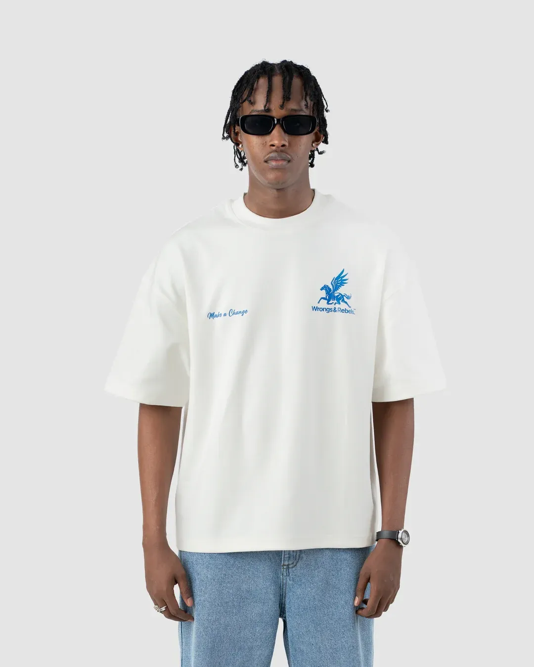W&R Vanilla Cream Boxy T-Shirt - view 3