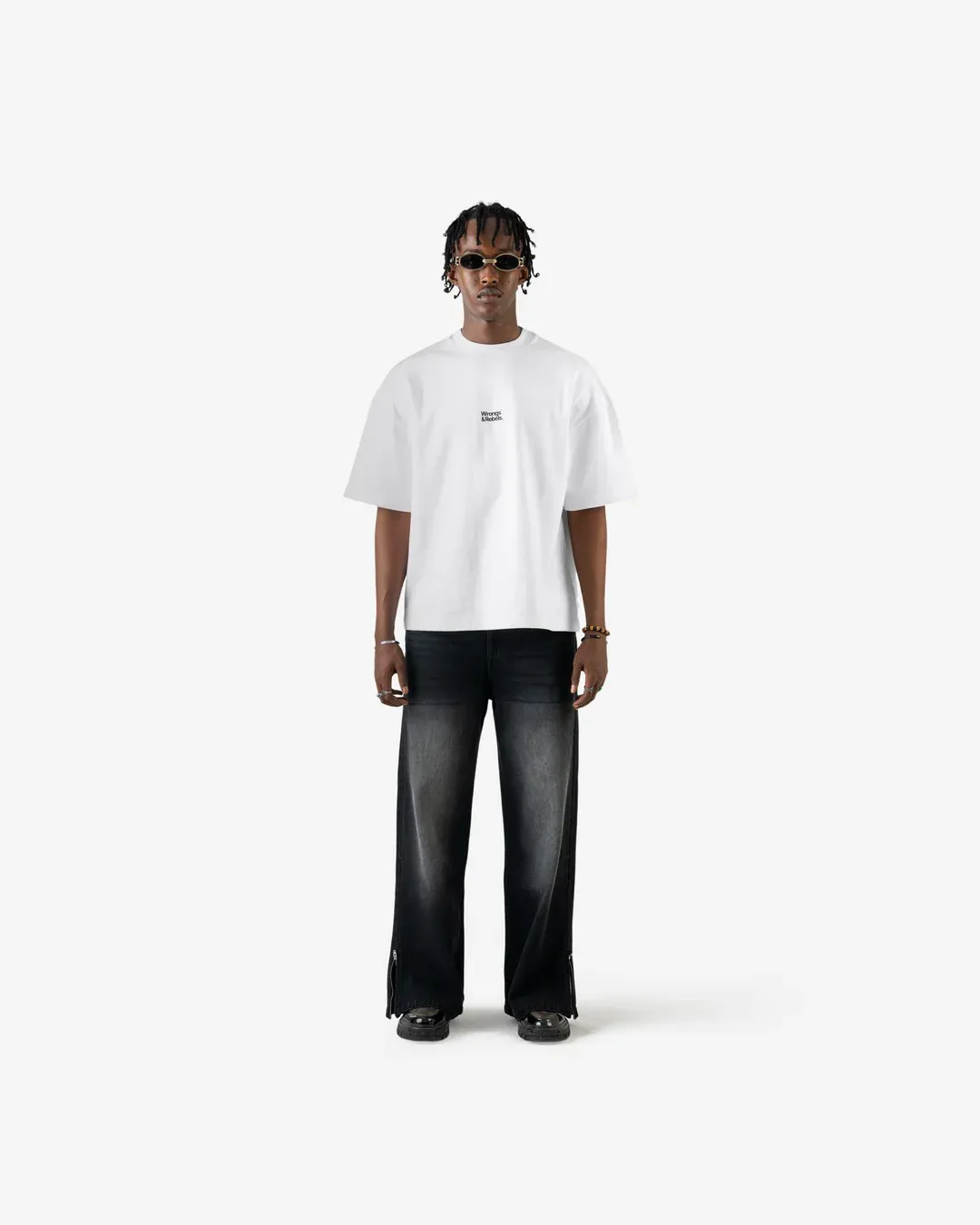 W&R Black Stallion Baggy Denim Pant - view 3