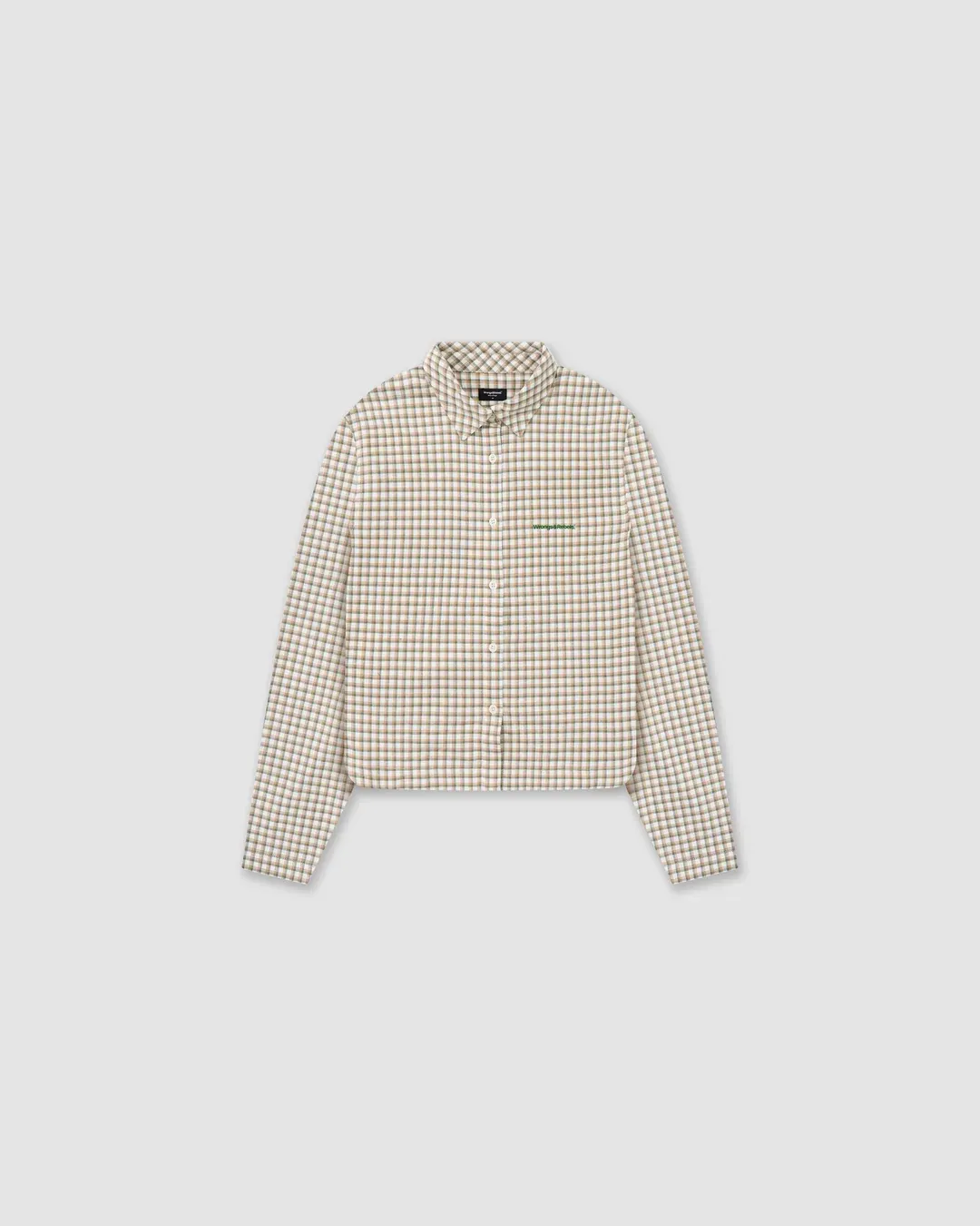 W&R Mint Check Overshirt (Women)