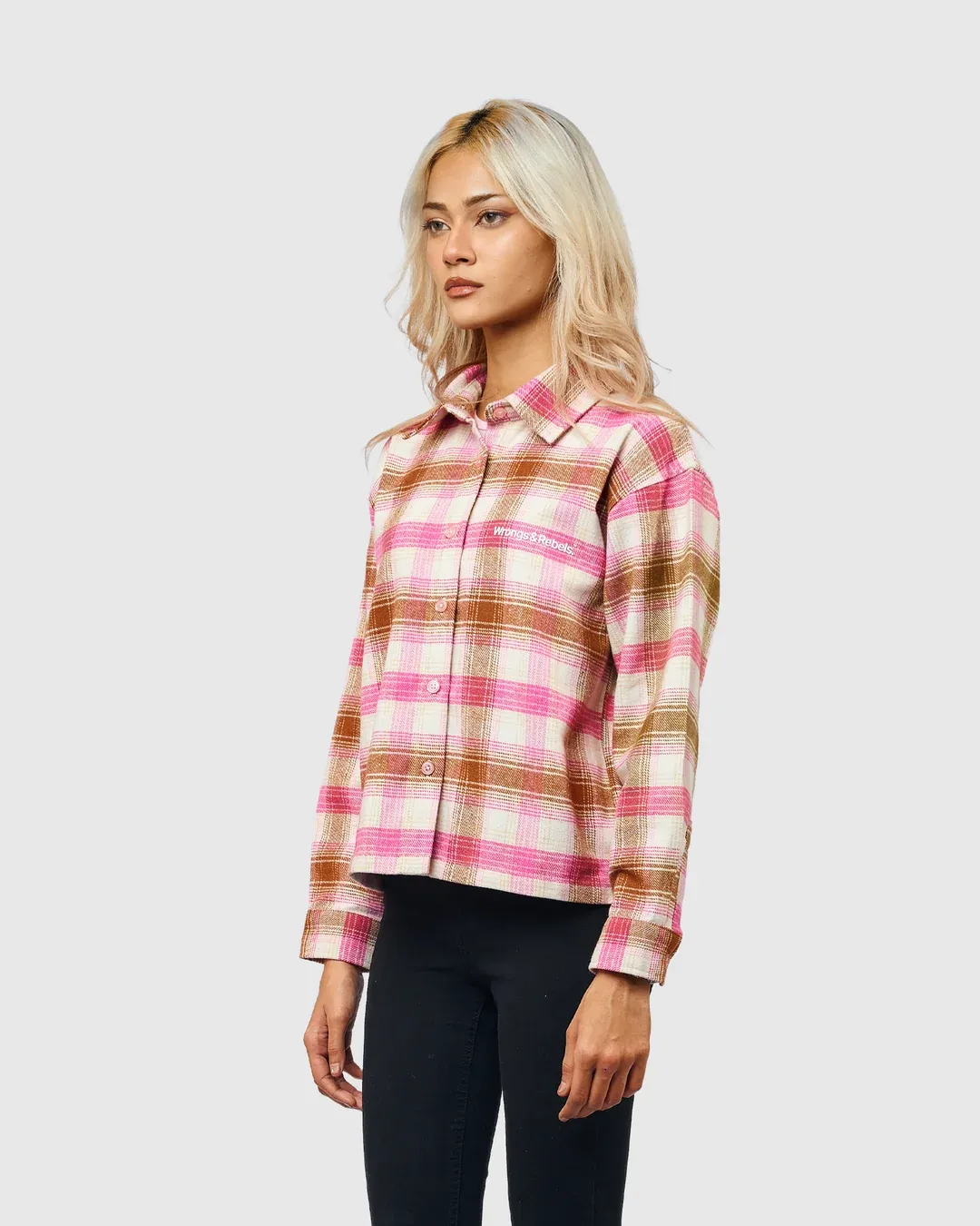 W&R Blush Check Shirt (Women) - view 4