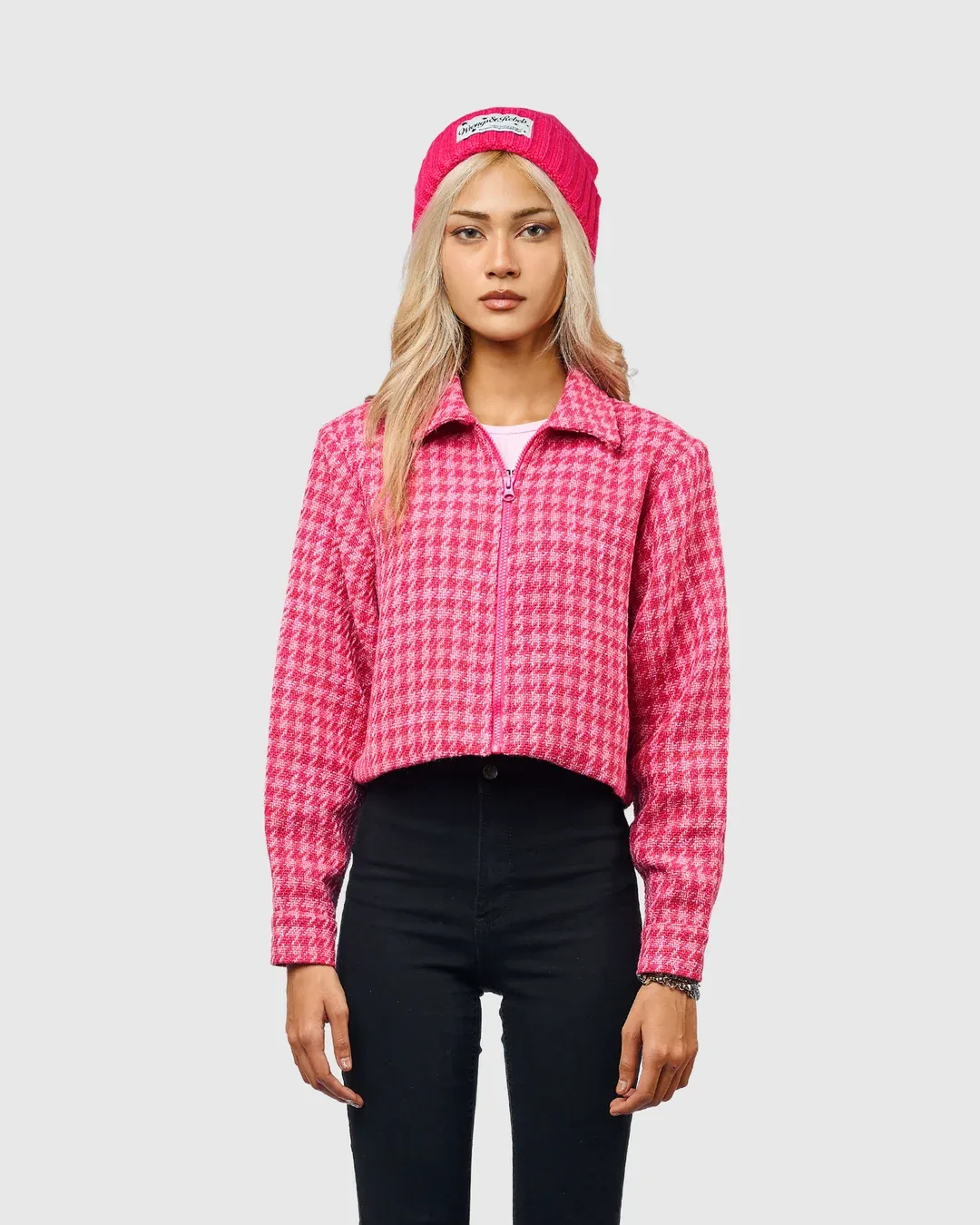 W&R Very Pink Crop Jacket (Women) - view 3
