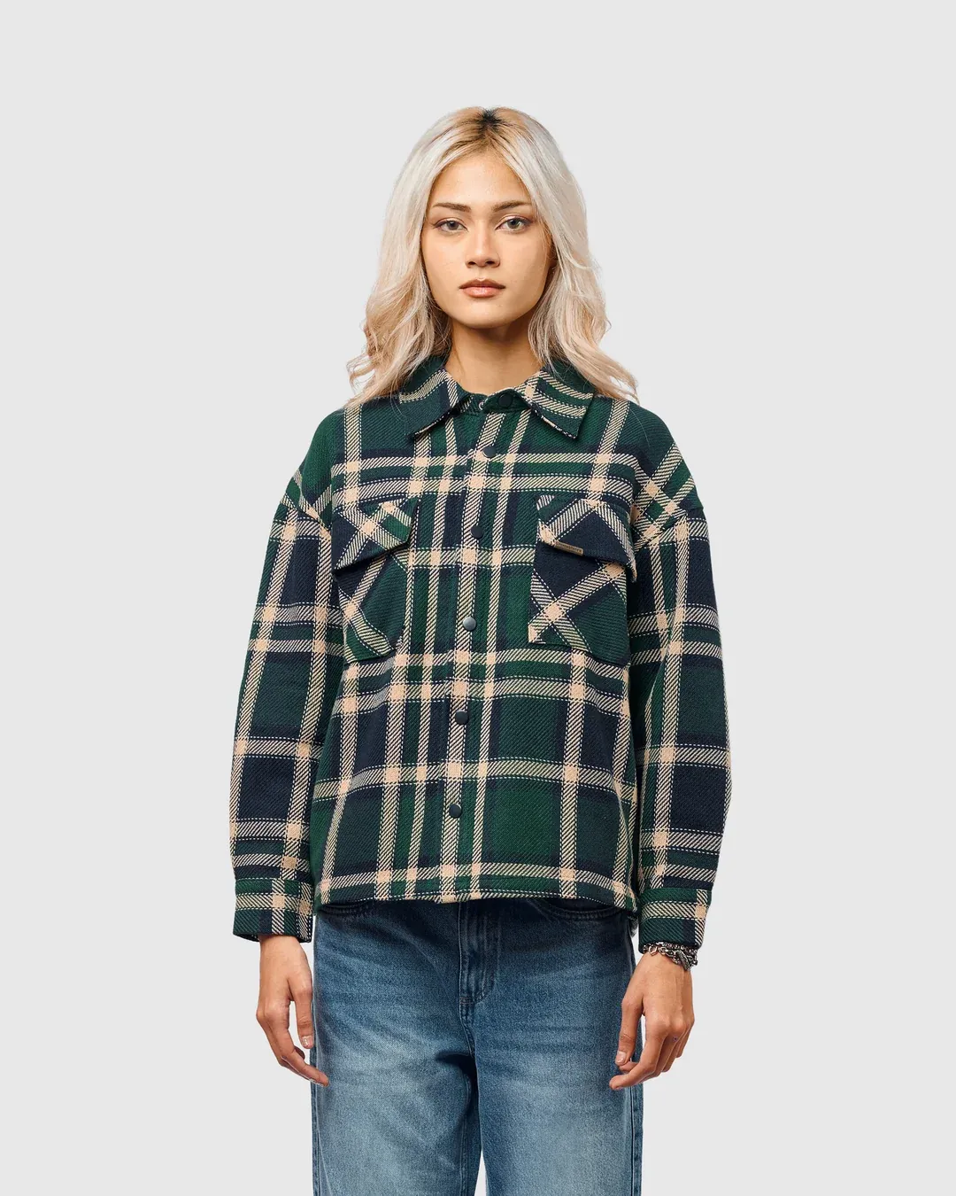 W&R Abyss Check Shacket - view 4