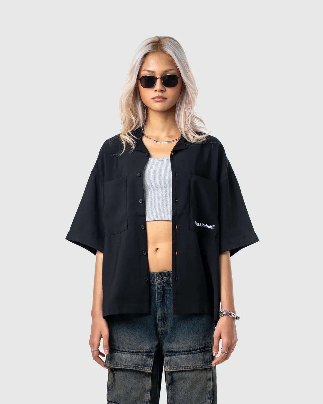 W&R Black Cuban Shirt - view 4