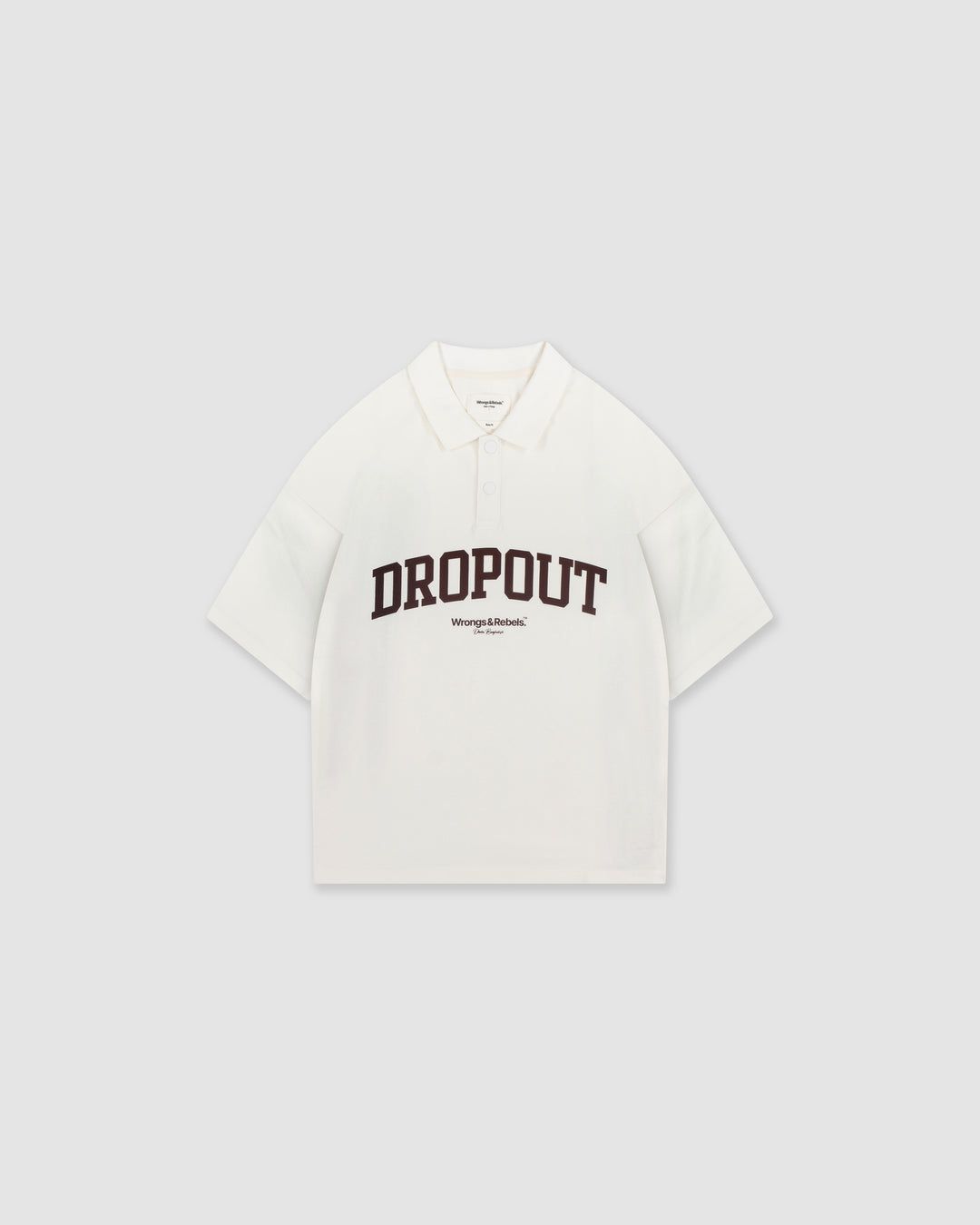 W&R Off-White Boxy Polo