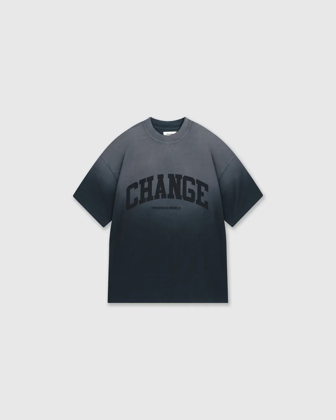 W&R Pencil Black Boxy T-Shirt