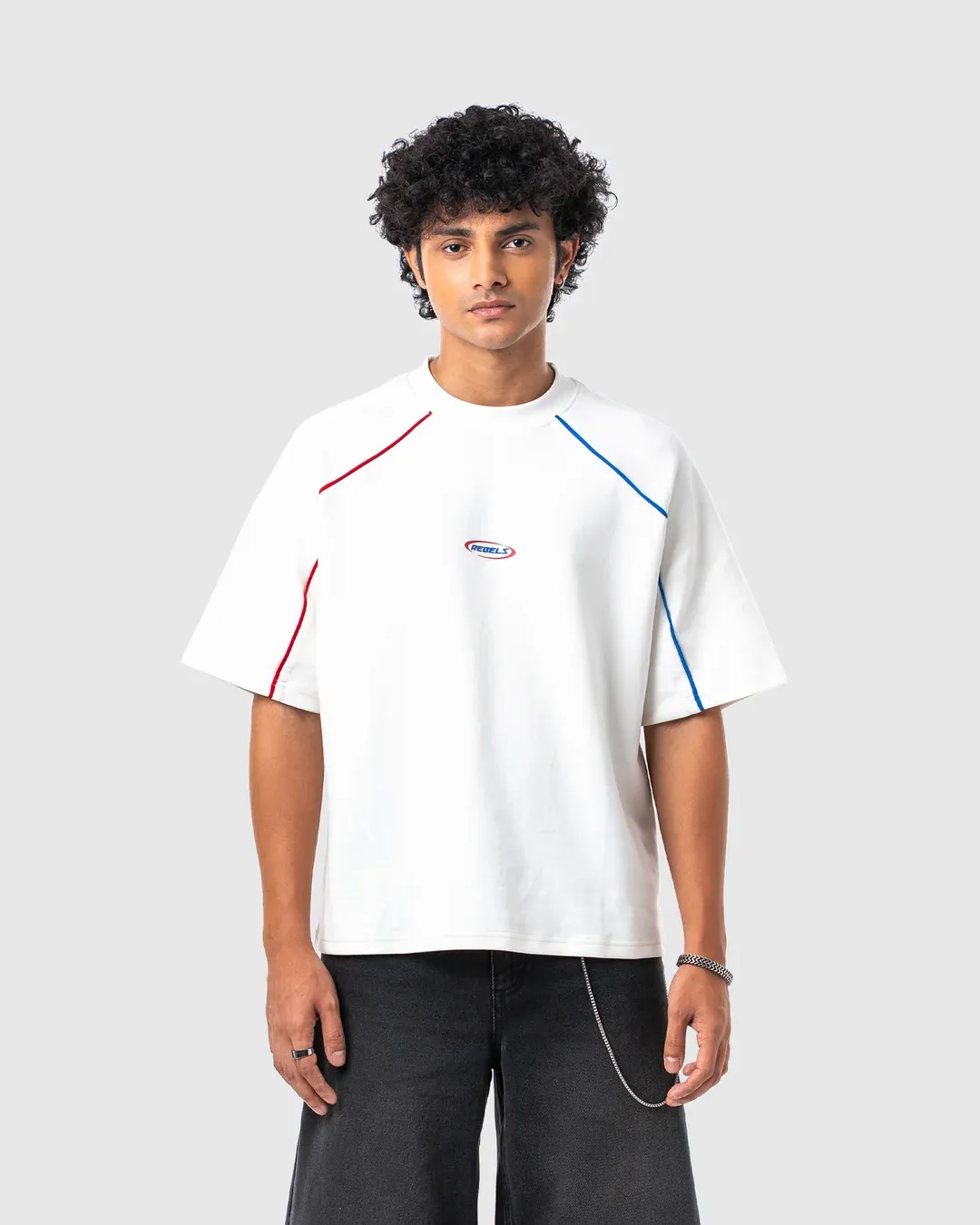 W&R White Old School Boxy T-Shirt - view 3