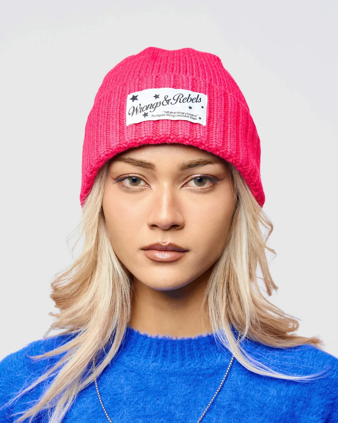 W&R Pink Beanie - view 4