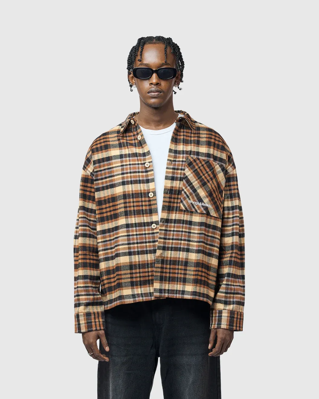 W&R Timber Boxy Check Shirt - view 3