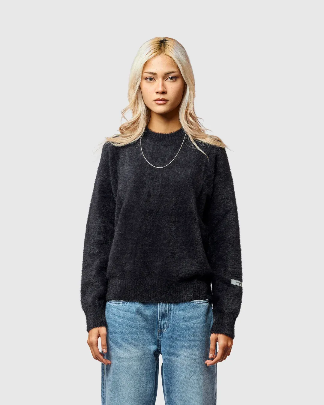 W&R Black Cat Feather Sweater - view 4