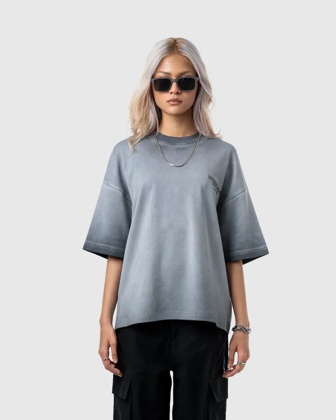 W&R Storm Gray Boxy T-Shirt - view 4