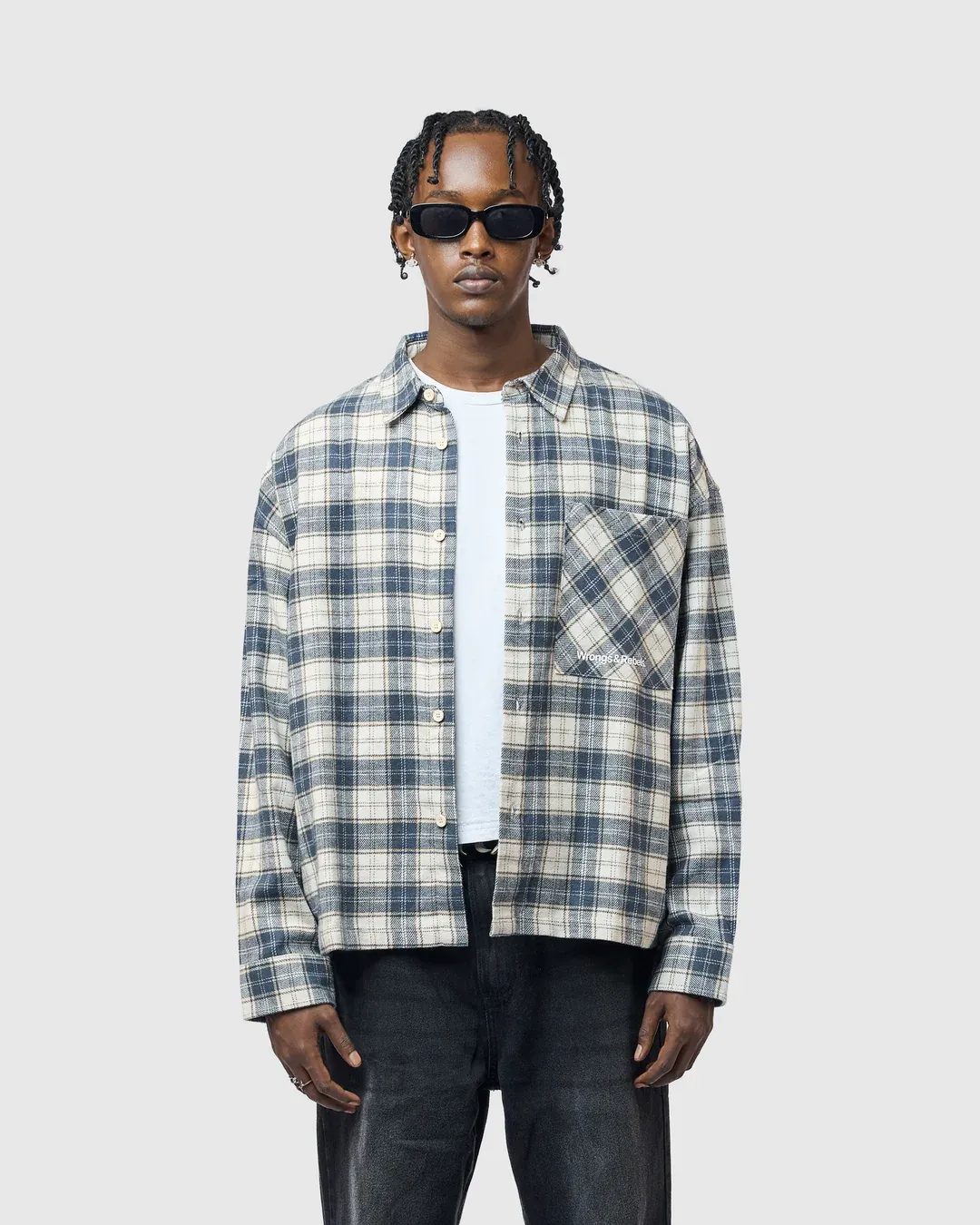 W&R New Day Boxy Check Shirt - view 3