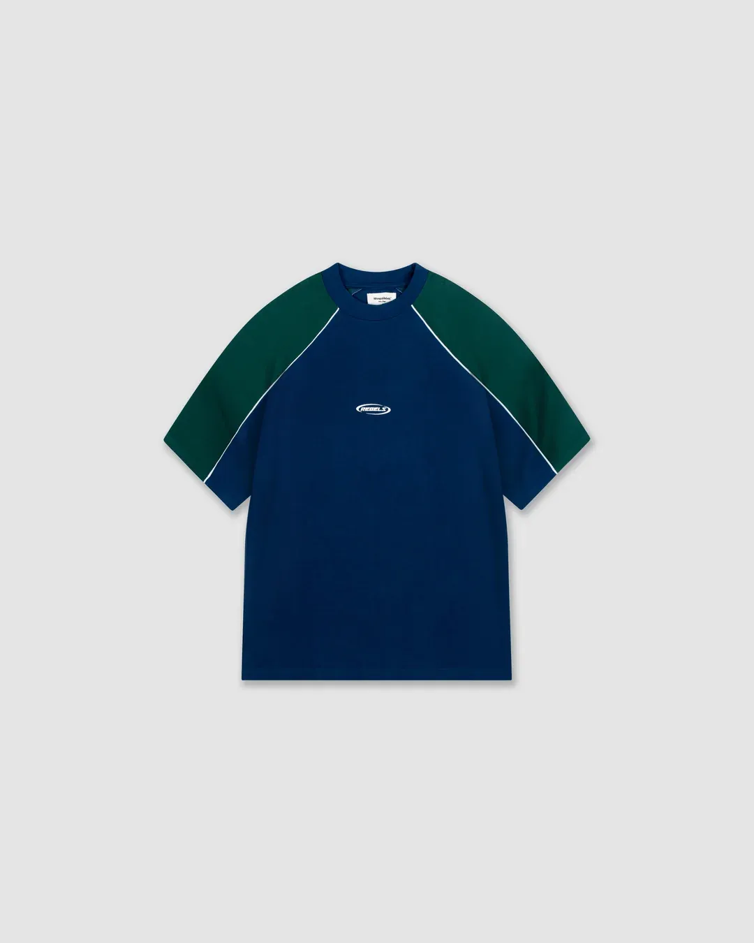 W&R Blue Old School Boxy T-Shirt